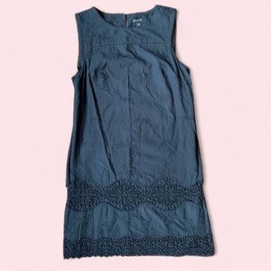 Ann Taylor Black Eyelet Sundress | Dark Lolita / Gothic-Inspired | Size 10